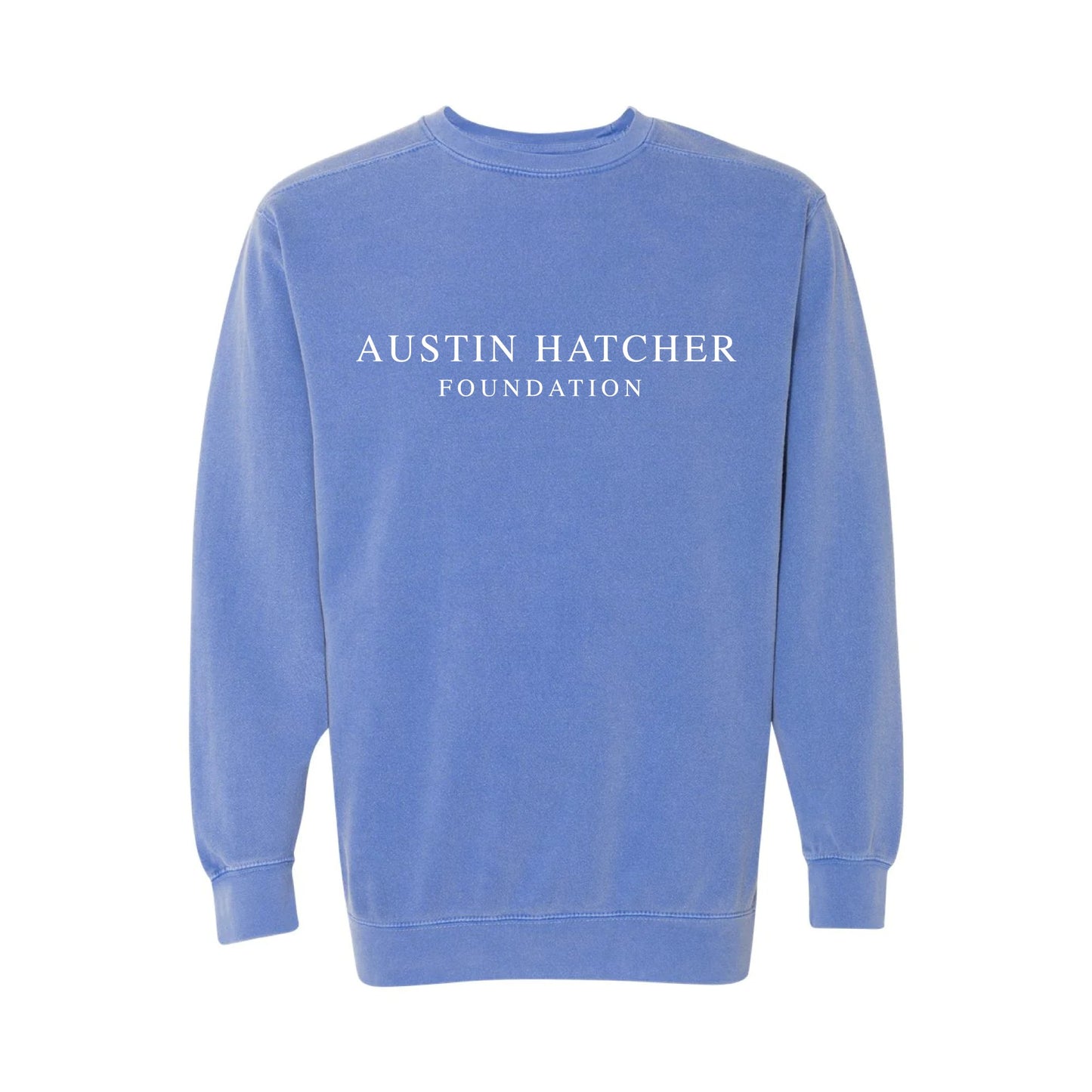AHF Comfort Colors Crewneck Sweatshirt - Flo Blue